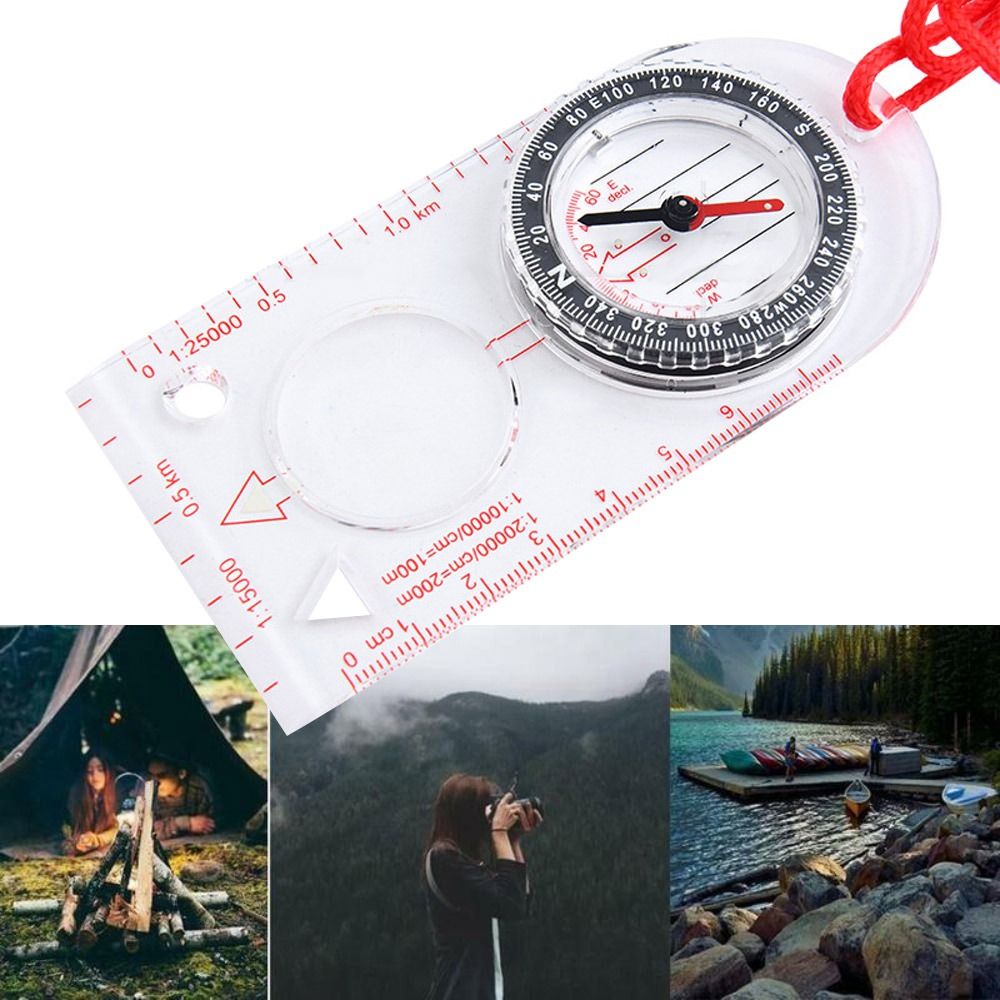 Orienteering Baseplate Compass - đánh giá và giá Compass Lensatic