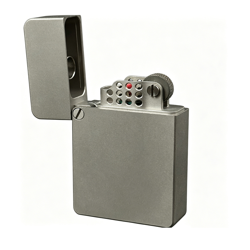 Titanium Alloy Trench Lighter  - đánh giá và giá Fire Starting Kit
