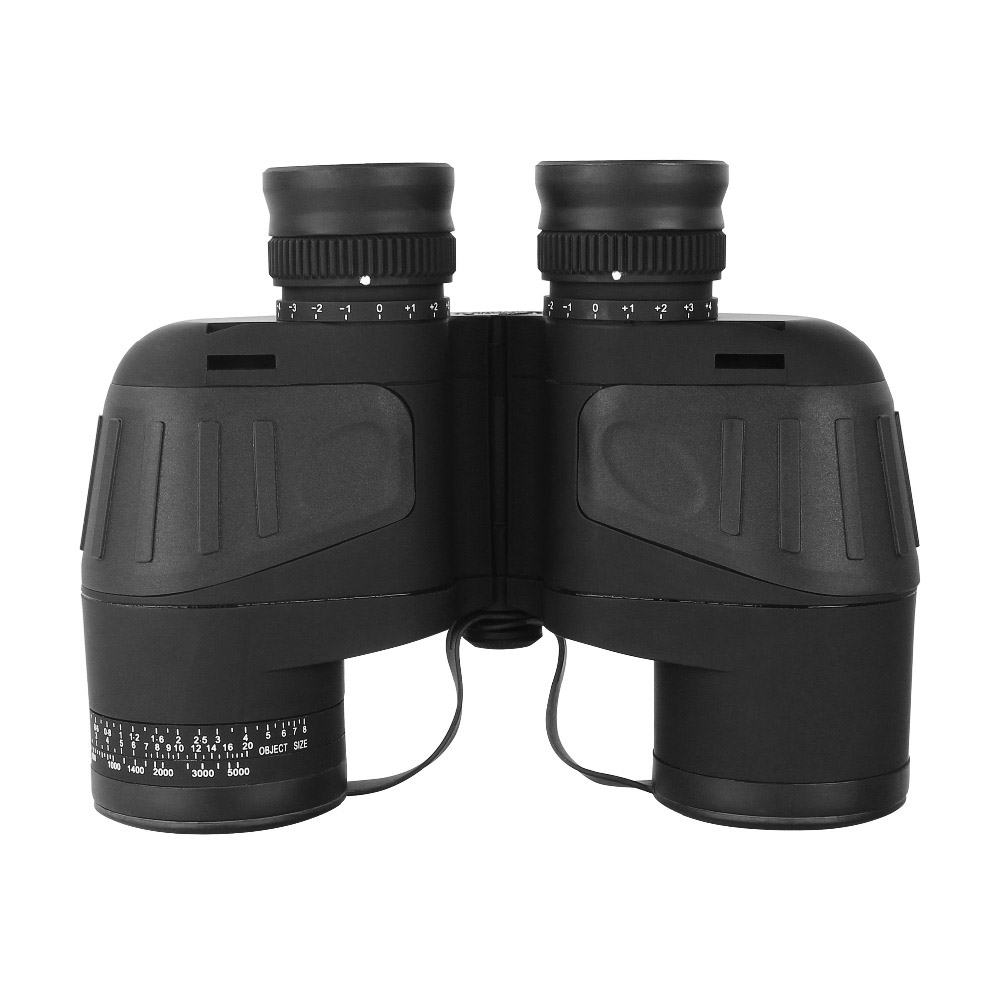 Binoculars 10x50 7x50 Marine T - đánh giá và giá Compass Lensatic